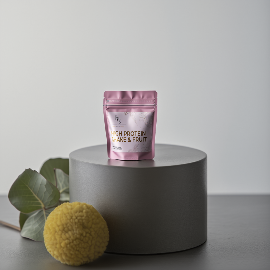 High Protein Shake And Fruit